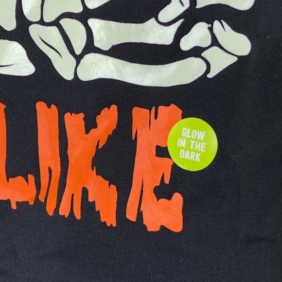 Crazy 8 skeleton like long sleeve top, NWT 2T - Picture 2 of 5